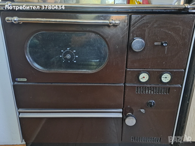 Алфа Плам 15 кв печка на дърва, снимка 1