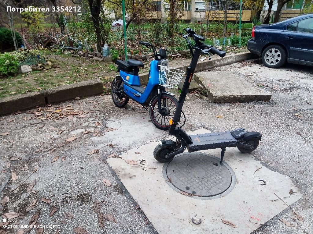 скутер танк баклан и тротинетки , снимка 1