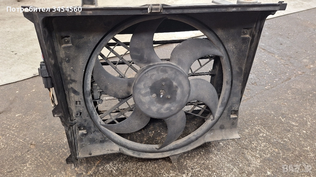 перка с дифузьор бмв е46, снимка 1