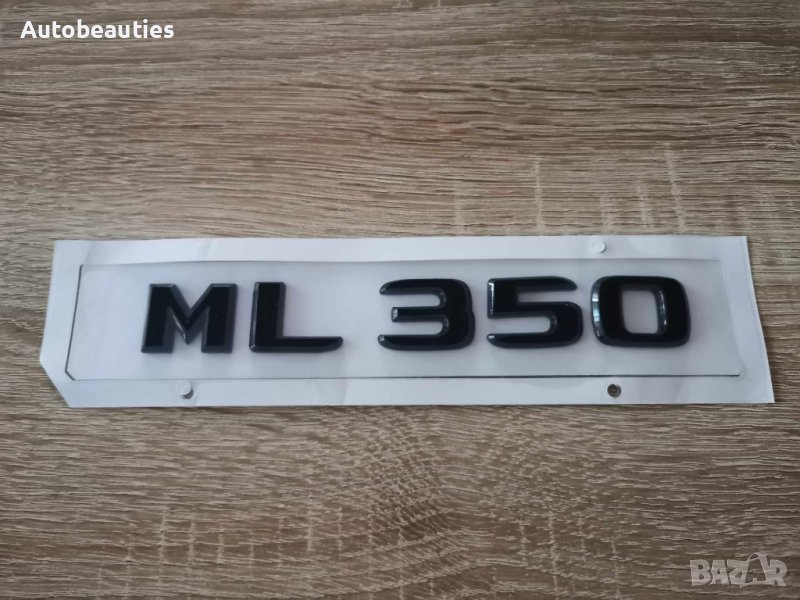 черен надпис Mercedes Benz ML 350, снимка 1
