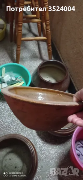 Керамична саксия, снимка 1