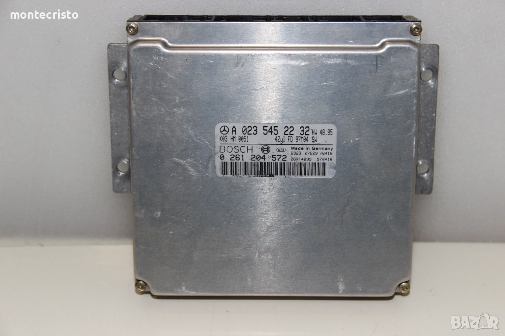 Моторен компютър Mercedes SLK R170 (1996-2004г.) A0235452232 / 0261204572 / A 023 545 22 32, снимка 1