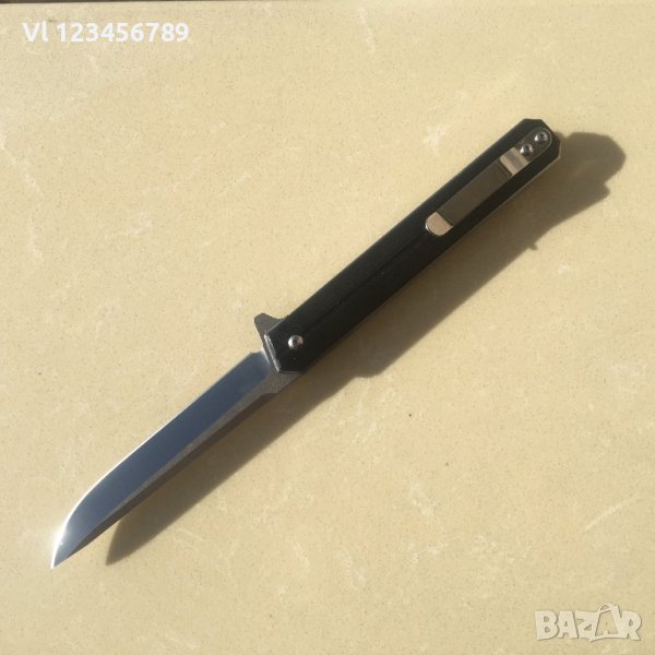 Сгъваем нож D2 - 95х210 мм, снимка 1