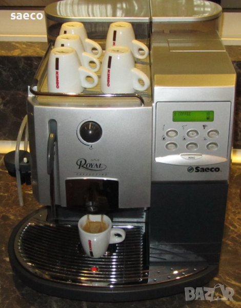 ☕️ SAECO Royal Cappuccino - кафемашина робот пълен автомат с брояч, снимка 1