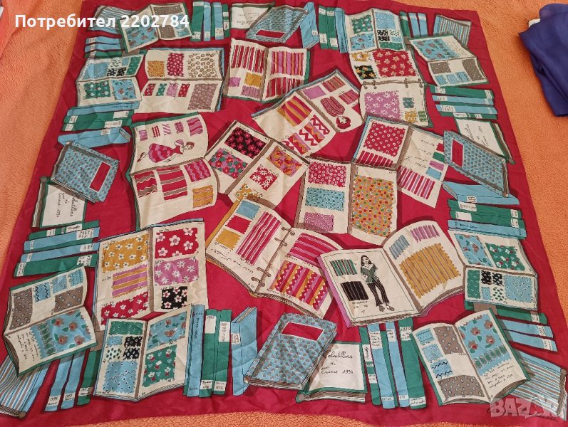 Маркови шалове естествена коприна , снимка 1