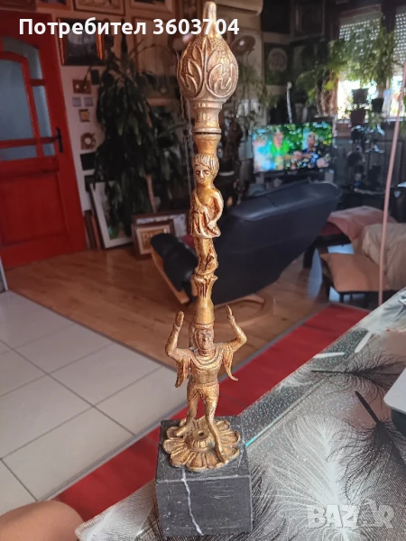 бронзова  статуетка, снимка 1