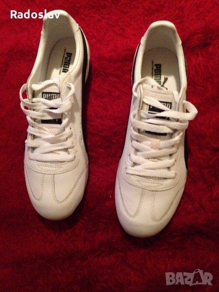 PUMA Ring White-black размер 38 1/2 Дамски/Юноша, снимка 1