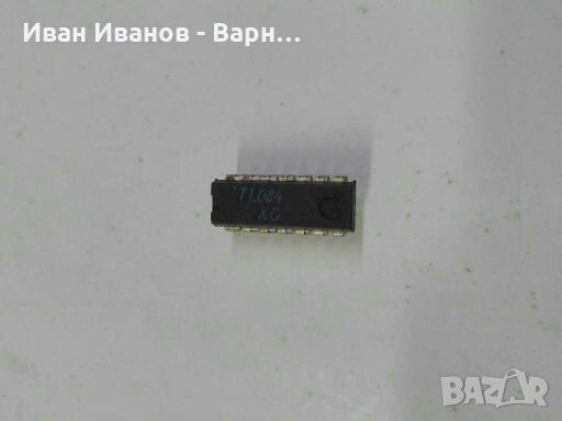 Четворен операционен усилвател - TL084  -  +_18v ; 14кр., снимка 1