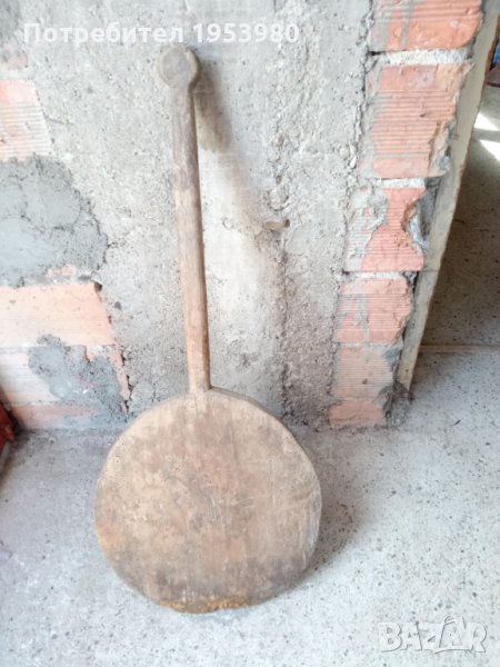 Стара дъска за рязане на хляб лопата за хляб, снимка 1