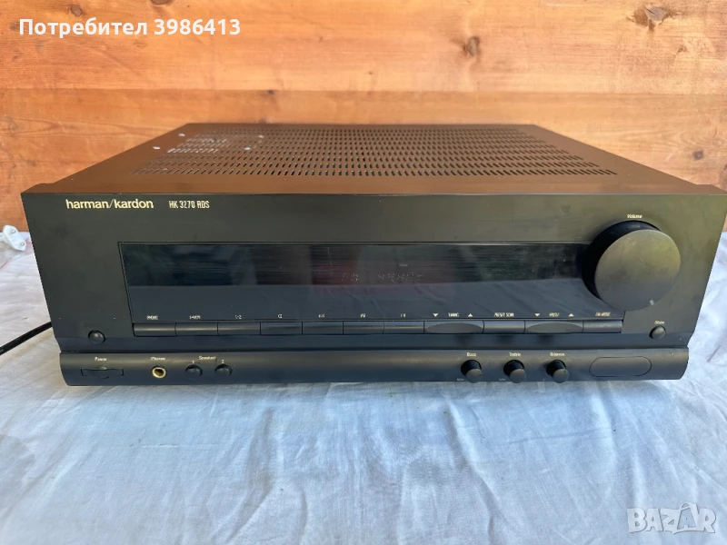 Усилвател ресийвър Harman/Kardon HK3270 RDS, снимка 1