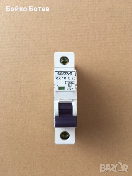 АВТОМАТИЧЕН ПРЕДПАЗИТЕЛ HESS RX10 32A, 40А  1P 10kA КРИBА C, снимка 1