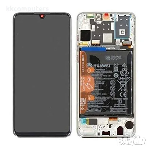 LCD Дисплей за Huawei P30 Lite (2019) / MAR-LX1A / 02352RQC / 48 mpx / Тъч скрийн / Рамка / Батерия , снимка 1