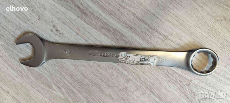 Комбиниран гаечен ключ Bahco 13/8 инча, снимка 1