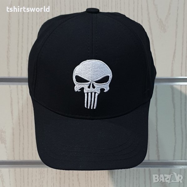 Нова шапка с козирка Punisher, унисекс, снимка 1