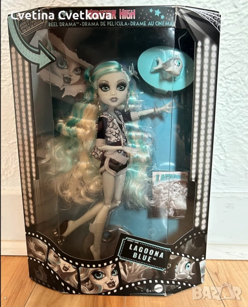 Нова кукла Monster High Lagoona Blue Reel Drama, снимка 1