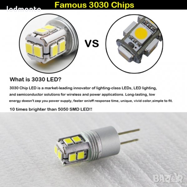 Hp24w G4 led крушки за Peugeot 3008 5008 Citroen C5  Дневни светлини, светлини ситроен, пежо, снимка 1