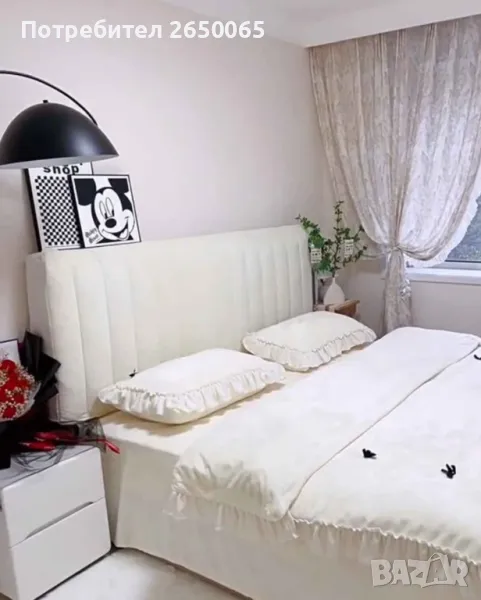 Калъф за табла за спалня плюш-лукс 150/70см., снимка 1