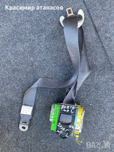 Предпазен колан преден ляв за Тойота Аурис.73220-02121, снимка 1