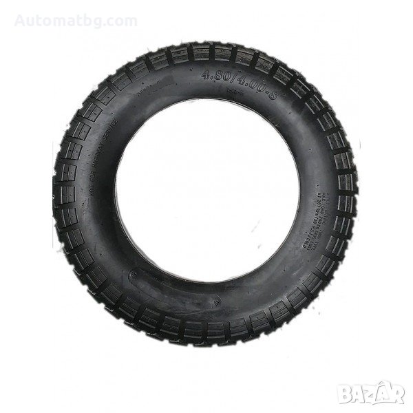 Външна гума за работна количка Automat, Гума с грайфер, F828-6, Черен, снимка 1