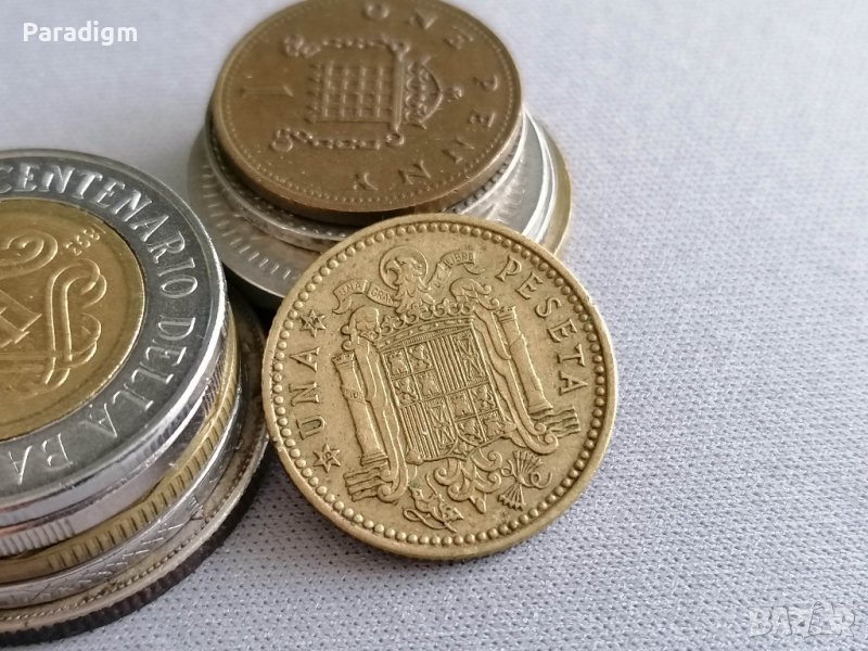 Монета - Испания - 1 песета | 1966г., снимка 1