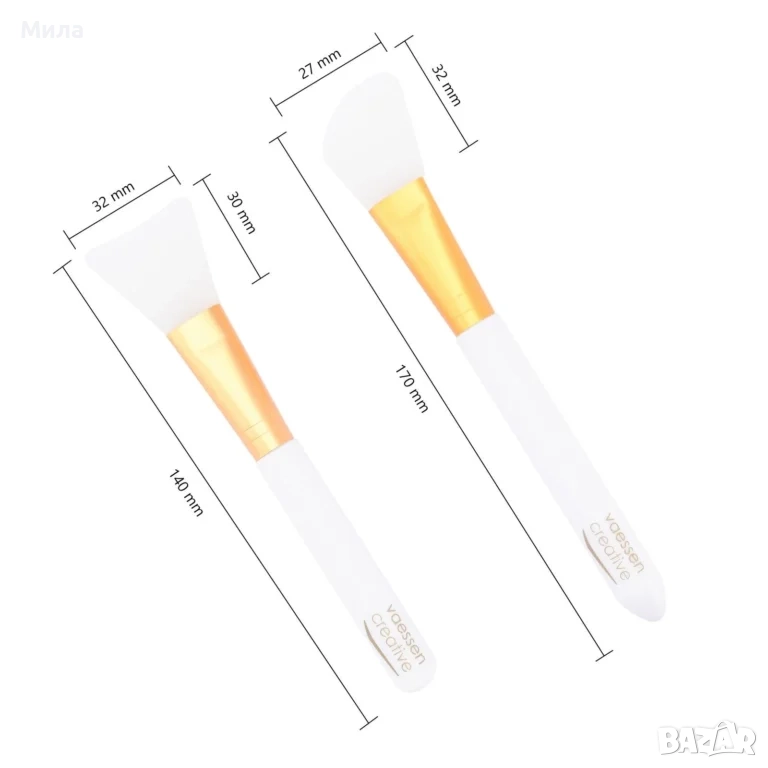 Силиконови четки комплект, снимка 1