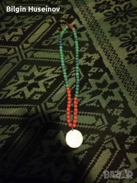 Броеница, османска, мюсюлманска, турска броеница с турския символ, снимка 1