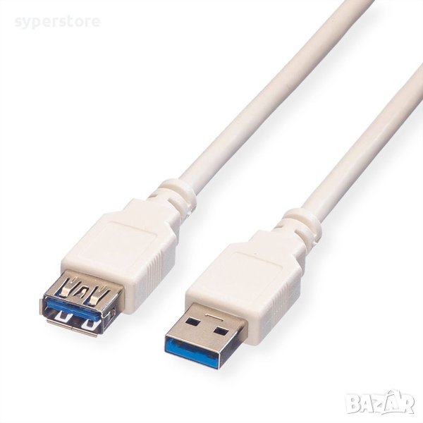 Кабел USB3.0 A-A M/F,1.8m SS301089, снимка 1