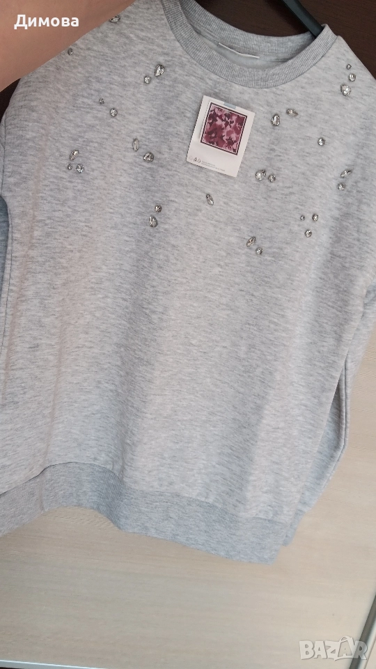 Дамска ватирана блуза, снимка 1