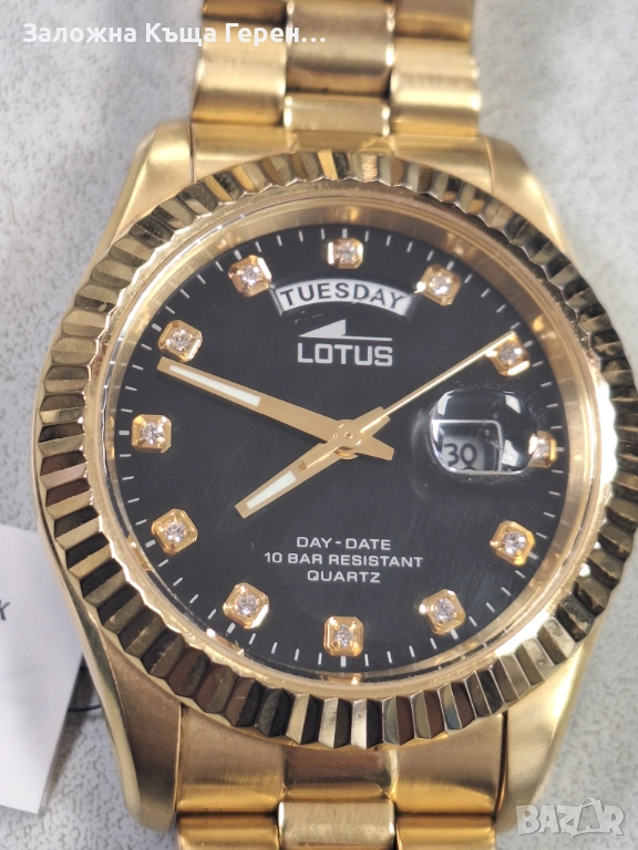 Часовник Lotus 18857, снимка 1
