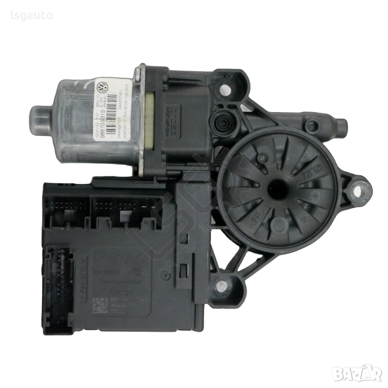 Моторче преден ляв ел. стъклоповдигач  Volkswagen Passat (B7) 2010-2014 ID: 154256, снимка 1