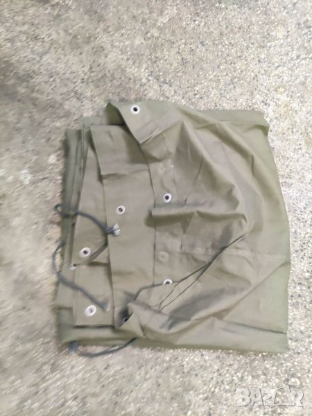 Продавам брезентово военно платнище /палатка, снимка 1