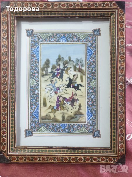 Миниатюра-бойна сцена, снимка 1