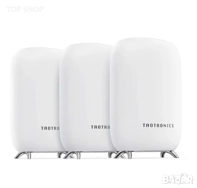 Taotronics Mesh Wi-Fi рутер Трибандов AC3000 Wi-Fi рутер за цял дом, снимка 1