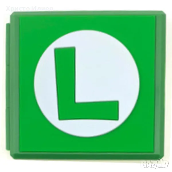 Nintendo Switch Кутия за Съхранение на 12 игри 3D Super Mario Луиджи Нинтендо Органайзер Кейс, снимка 1