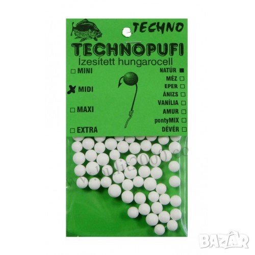 СТИРОПОРЕНИ ТОПЧЕТА TECHNOPUFI НАТУРАЛЕН MIDI, снимка 1