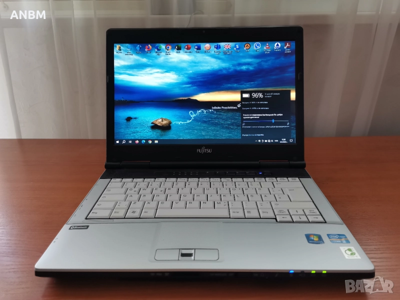 Лаптоп Fujitsu Lifebook S751 с две батерии, снимка 1