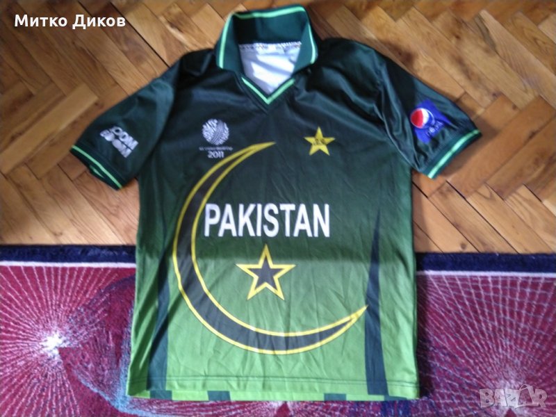 Пакистан крикет тениска 2011 размер Л, снимка 1