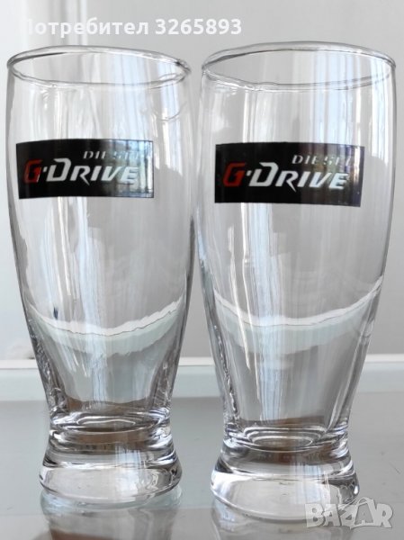 *НОВО* Стъклени чаши Diesel Drive, снимка 1