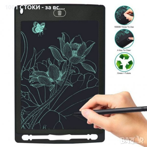 Графичен таблет за писане и рисуване 8.5" LCD, снимка 1