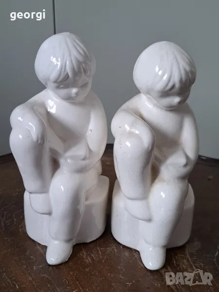 порцеланови стопери за книги    18/5, снимка 1