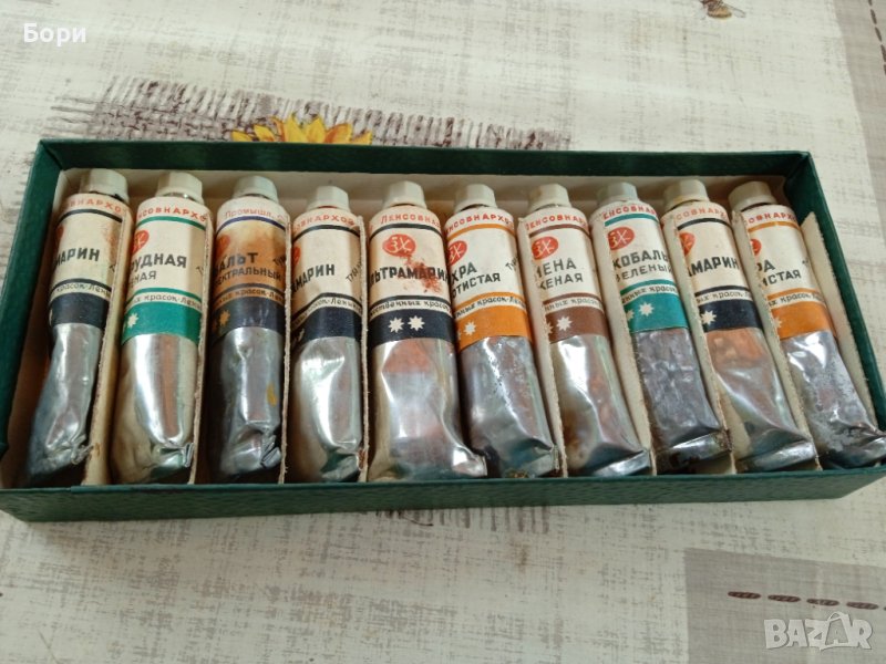 Маслени бои Ленинград 1951г / 3, снимка 1