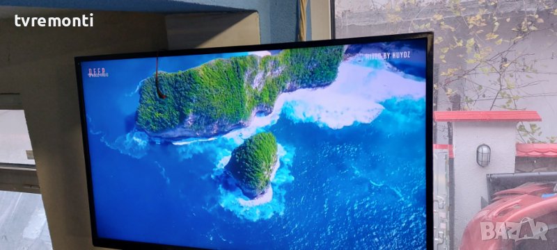 Телевизор LED Smart Telefunken , 55" (140 cм), с hi-fi , снимка 1