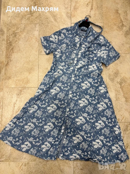 Рокля с флорален десен, снимка 1