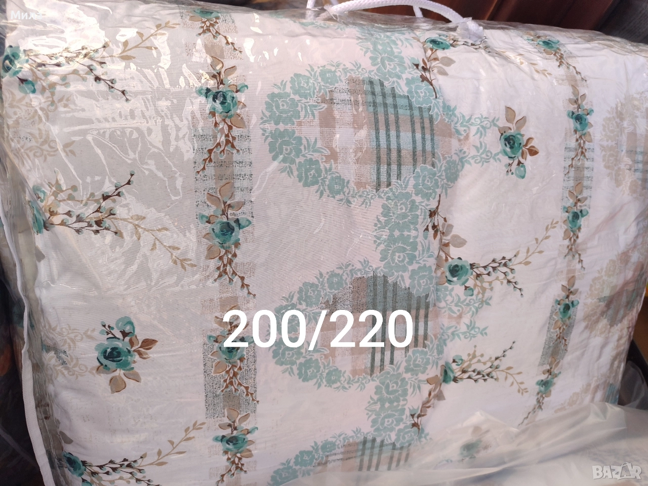 Комплект с олекотена завивка 200/220, снимка 1