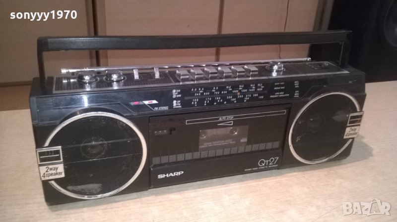 sharp qt-27h-колекционерски-внос швеицария, снимка 1