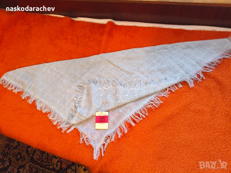 Дамски шал - забрадка старото качество по БДС, снимка 1