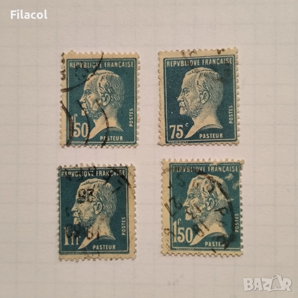 Франция 1924 - 25 Пастьор, снимка 1