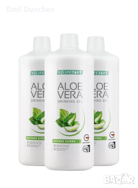 Aloe Vera Гел за пиене Intense Sivera, троен комплект, снимка 1