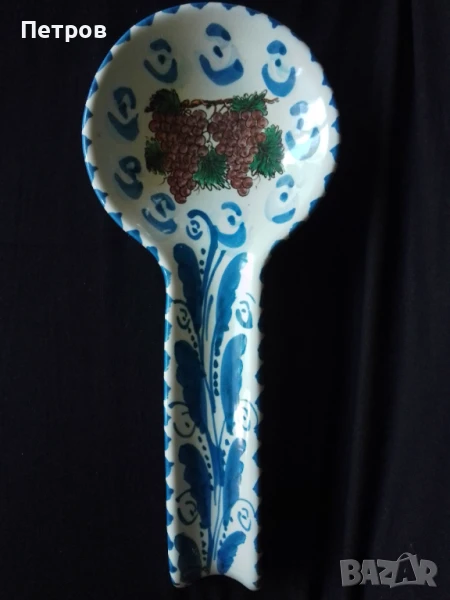 керамична поставка за лъжици Италия 27/11.5 см, снимка 1