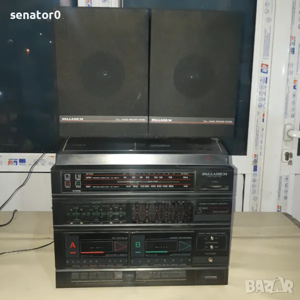 Радио касетофон и грамофон PALLADIUM  UKWMW POWER PACK, снимка 1